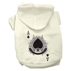 Halloween Costume Pet Hoodie "Ace of Spades Costume"