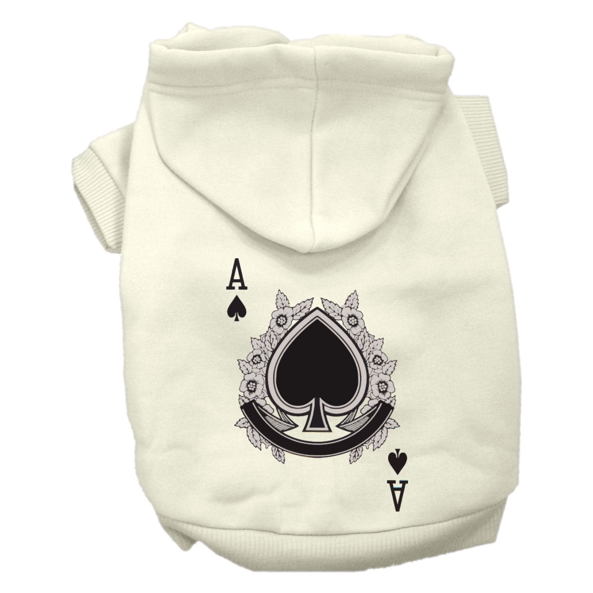 Halloween Costume Pet Hoodie "Ace of Spades Costume"