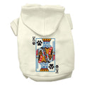 Halloween Pet Hoodie "King of Clubs Costume"