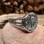 Heatherglen Thistle Signet Ring - 5