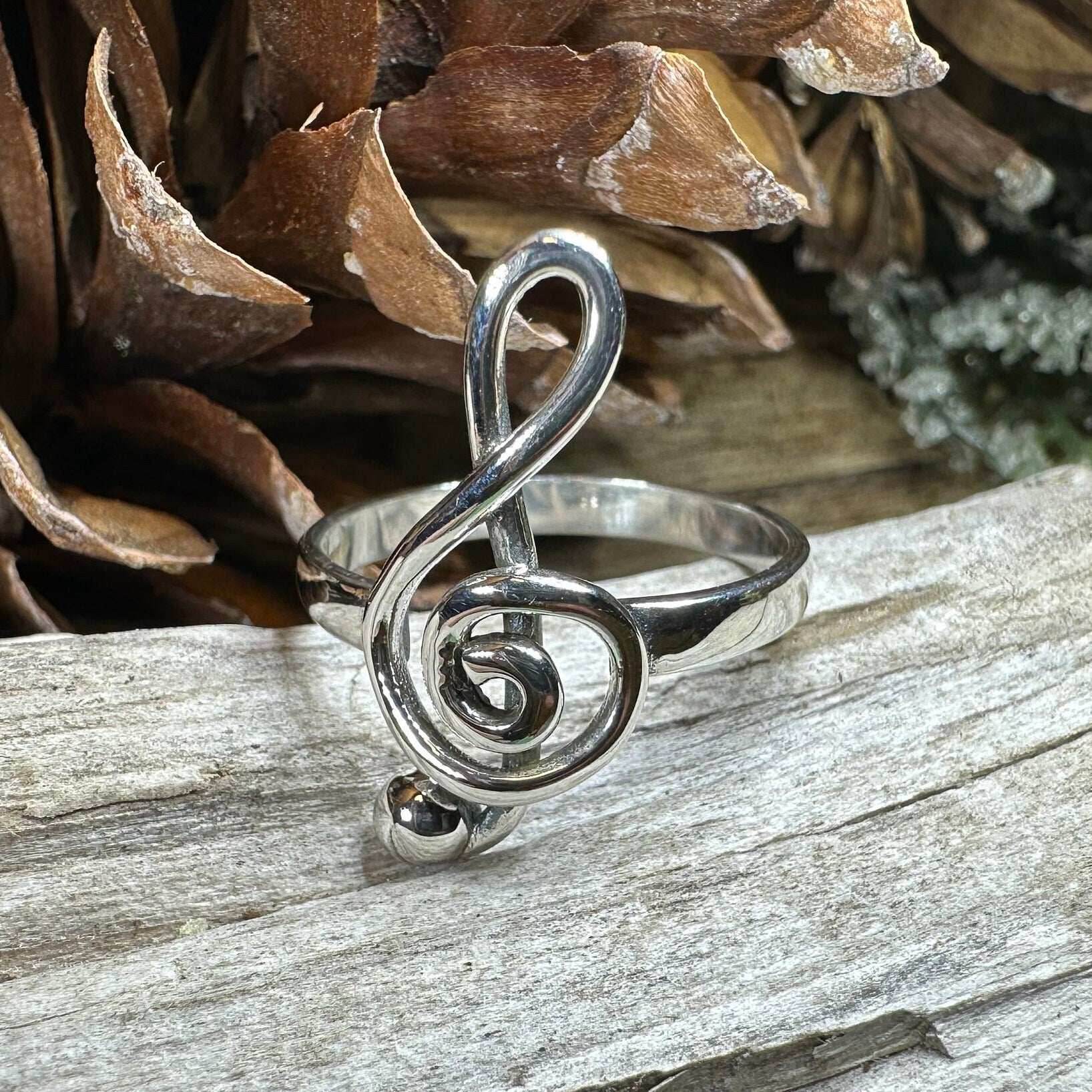 Bach Music Note Ring - 6