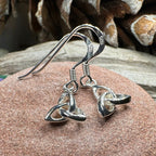 Petite 3-D Trinity Knot Earrings
