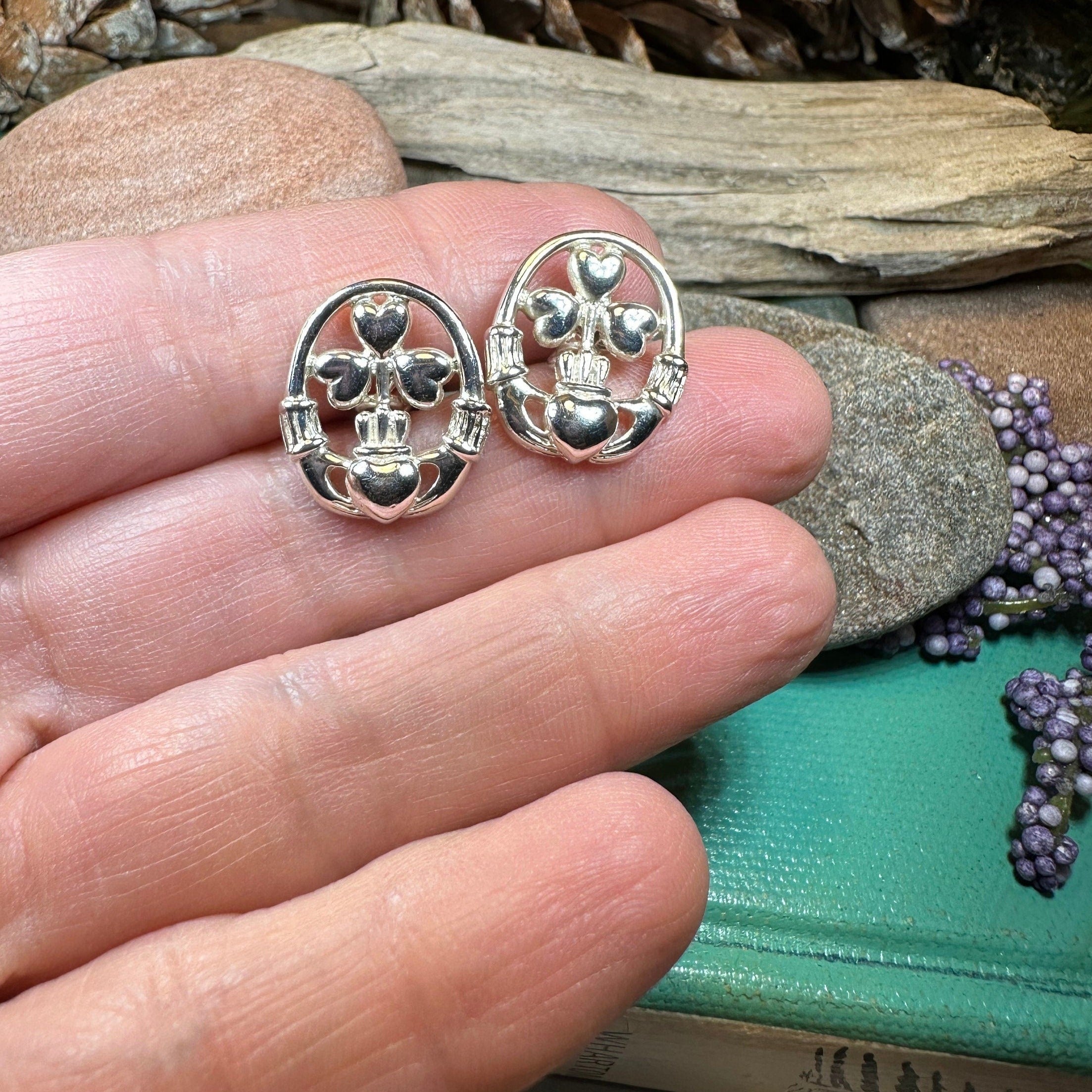 Tyrone Claddagh Cuff Links