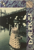🛸 Vintage 1994 Doctor Who Daleks Foil Trading Card — Card 1 of 6