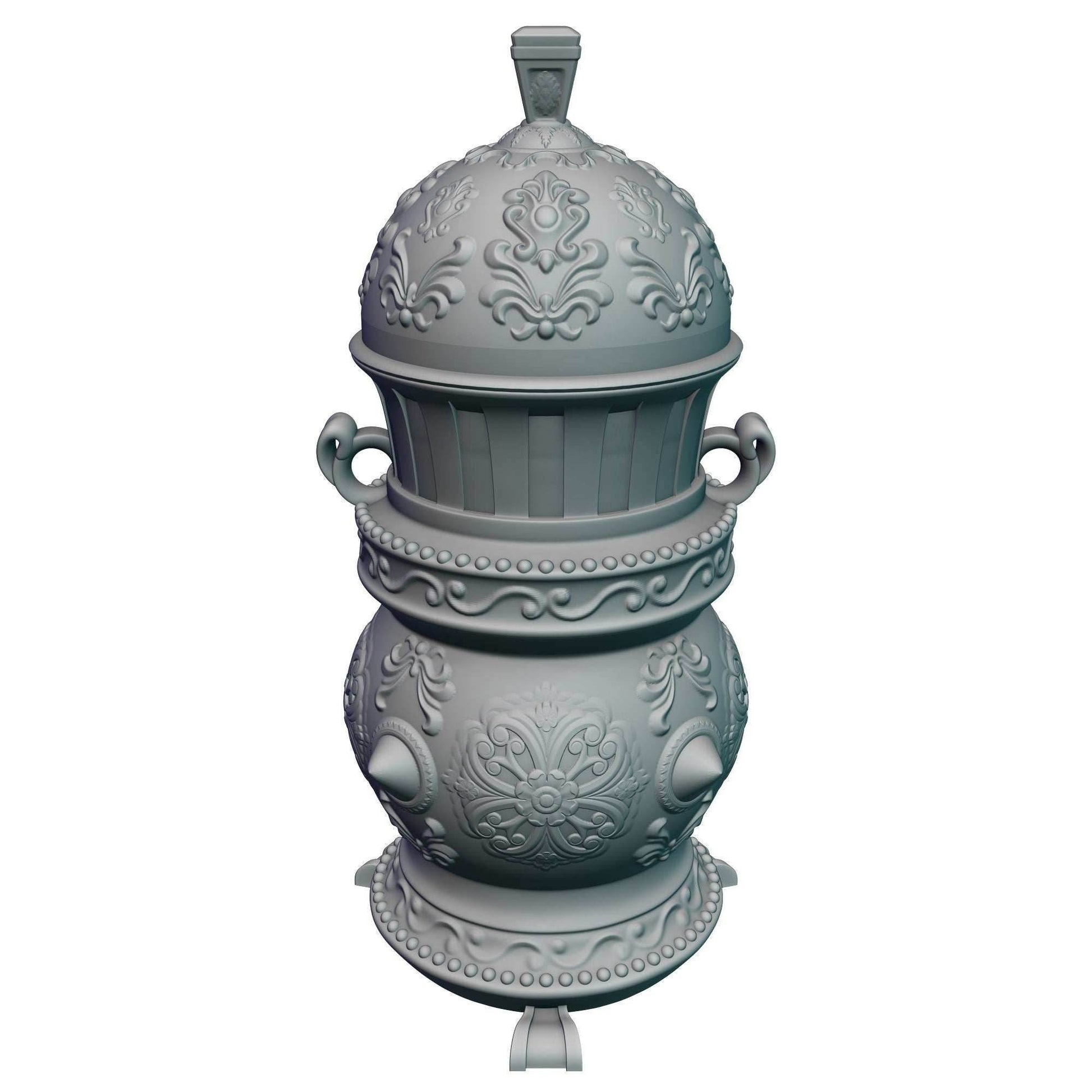 Cleric Class 3D Printed Mythic Mug Stein | Tabletop RPG Gaming Cosplay - Dungeons and Dragon DnD D&D Wargaming | Drink Koozie Can Holder. - Black / Non Threaded-No Lid