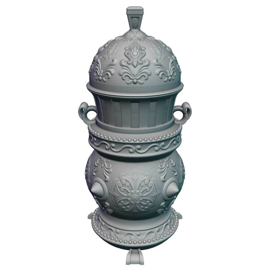 Cleric Class 3D Printed Mythic Mug Stein | Tabletop RPG Gaming Cosplay - Dungeons and Dragon DnD D&D Wargaming | Drink Koozie Can Holder. - Black / Non Threaded-No Lid