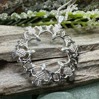 Thistle Wreath Necklace - 18