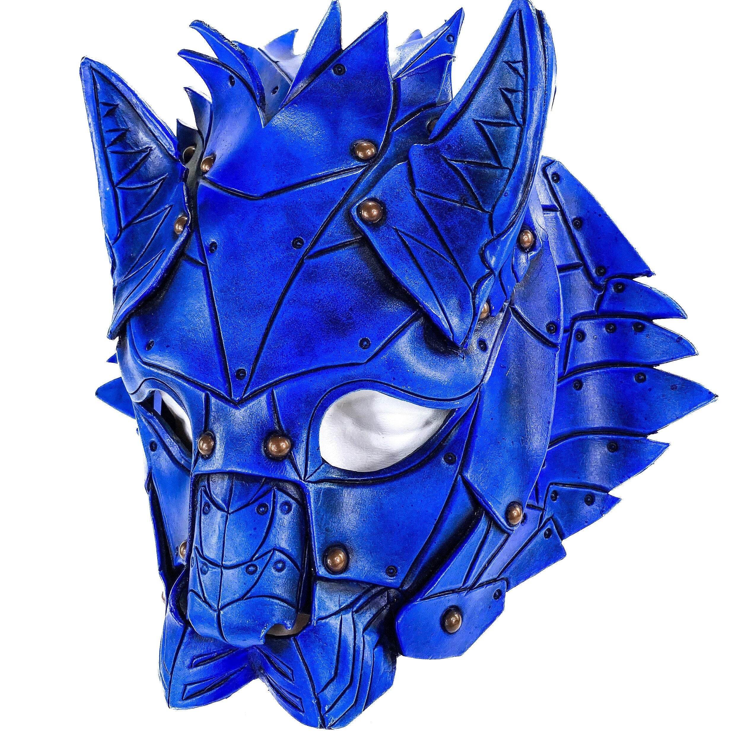 Feline Blue Handmade Genuine Leather - 