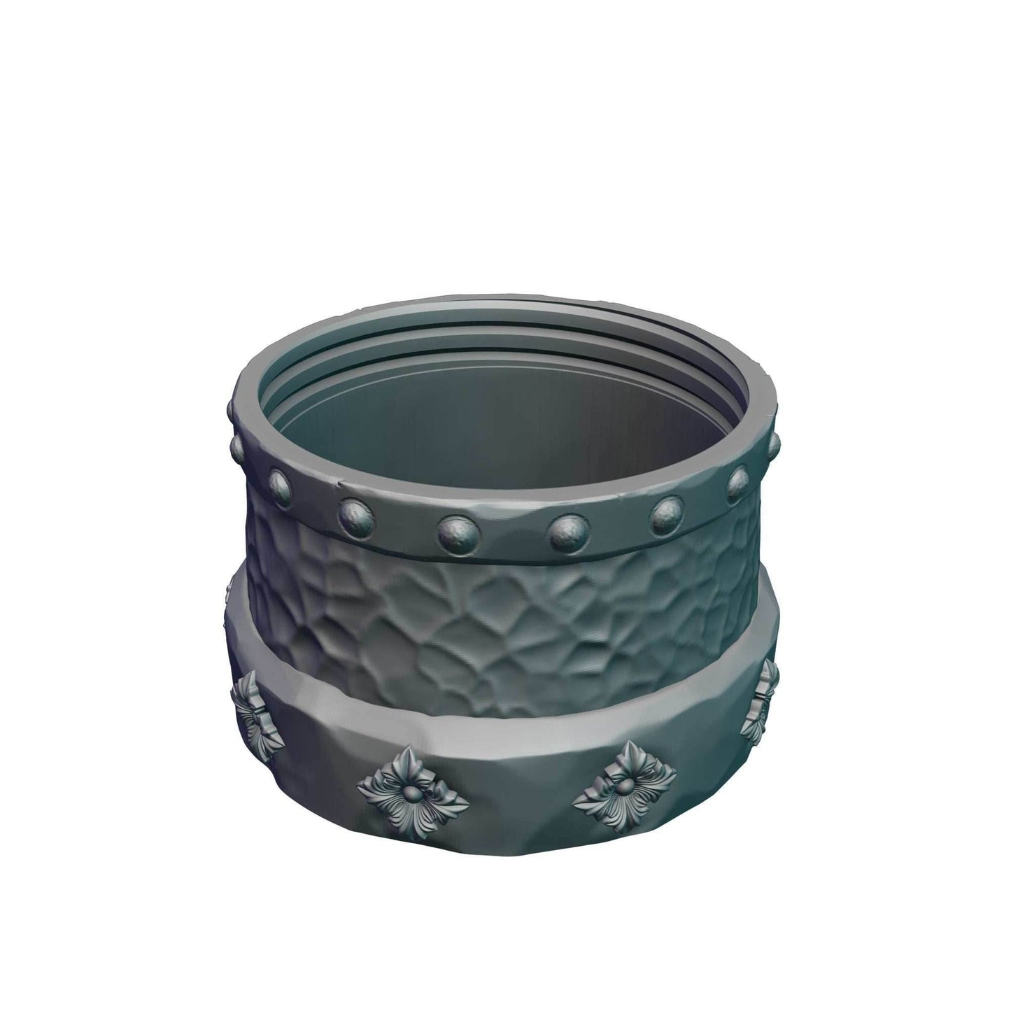 Lion's Brew 3D Printed Dice Jail | Tabletop Coaster | Mythic Mugs Collection by Ars Moriendi 3D - Adventure Calls! - Black / Yes- Include Random Dice Set