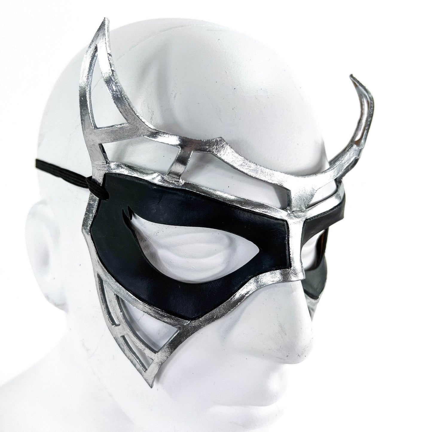 Handcrafted Genuine Leather Royal Warrior Mask - 
