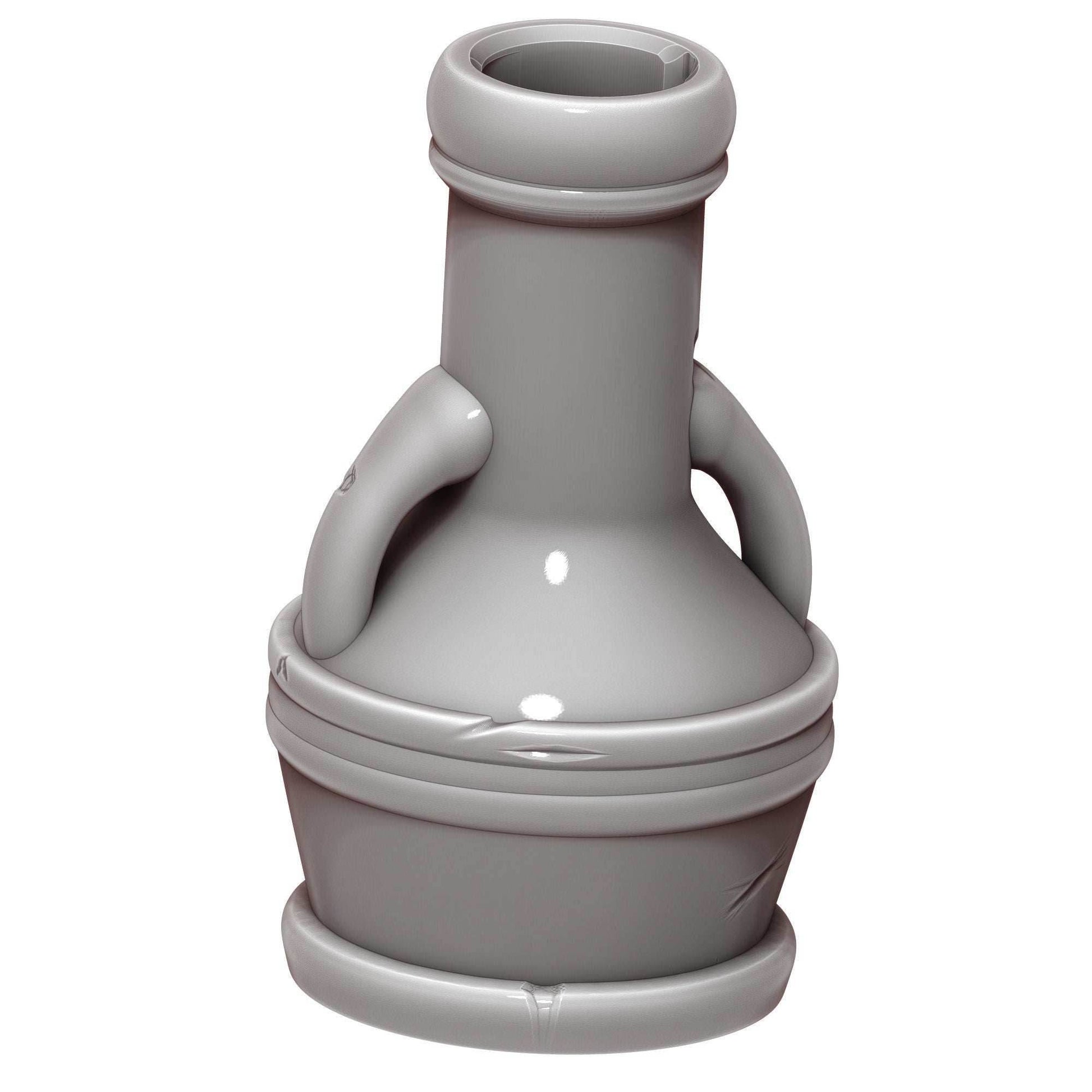 Health Potion 3D Printed Dice Jail | RPG Dice Vault | D20 Storage Box | Player Gift - Guard Dice with Healing Magic! - Black / Yes- Include Random Dice Set