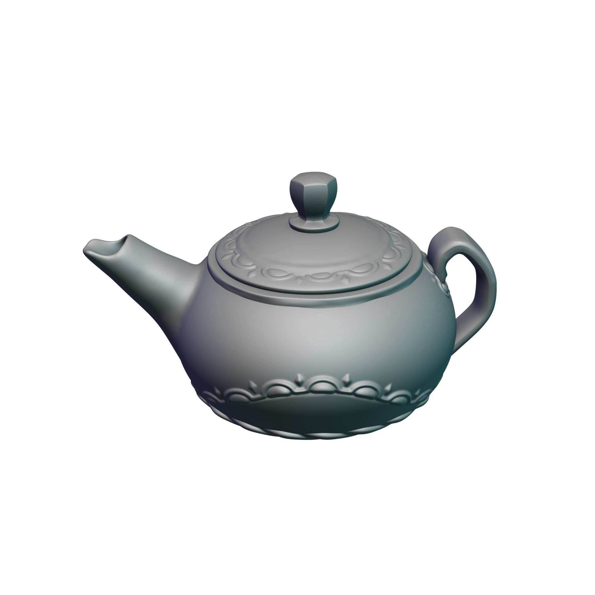 Gnome Teapot 3D Printed Dice Storage Box | Dice Vault | Dice Jail | Fantasy RPG Cosplay - Dungeons and Dragon DnD D&D Wargaming - Black / Yes- Include Random Dice Set