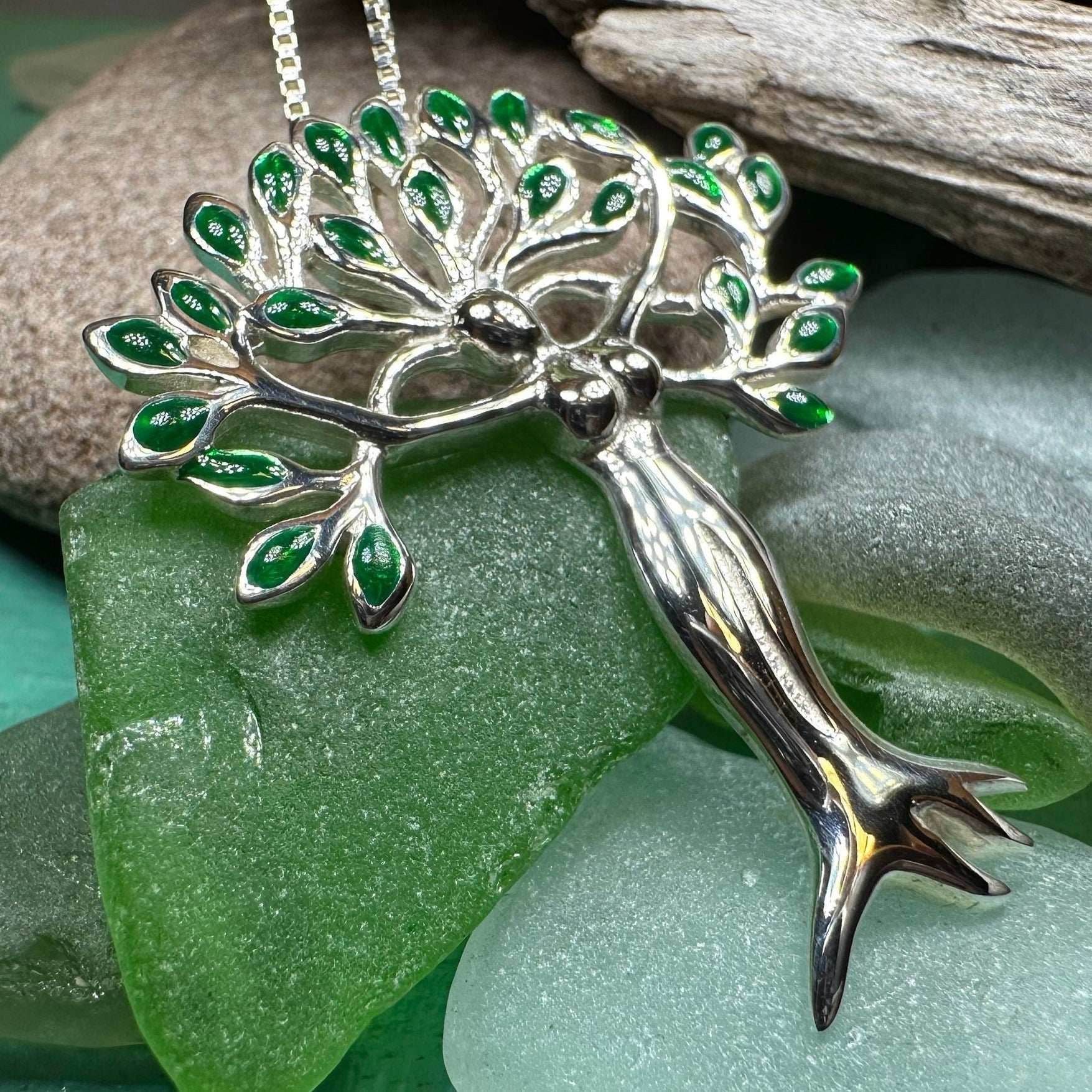 Varden Tree of Life Goddess Necklace - 18