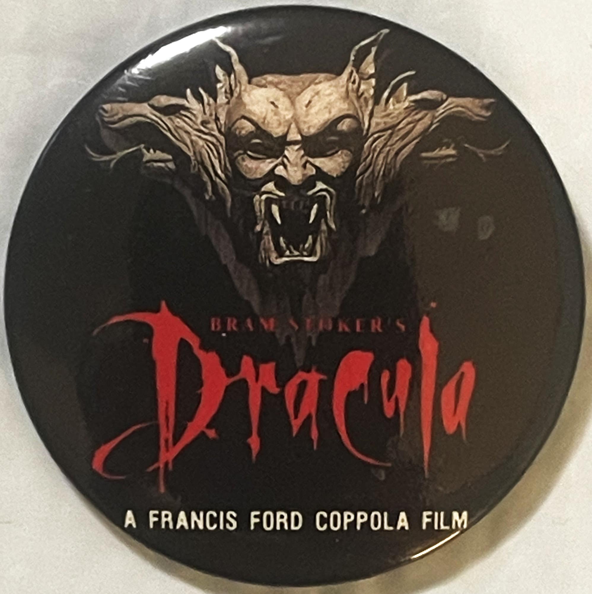 Vintage 1992 Bram Stoker’s Dracula Movie Promo Pin | Coppola Film