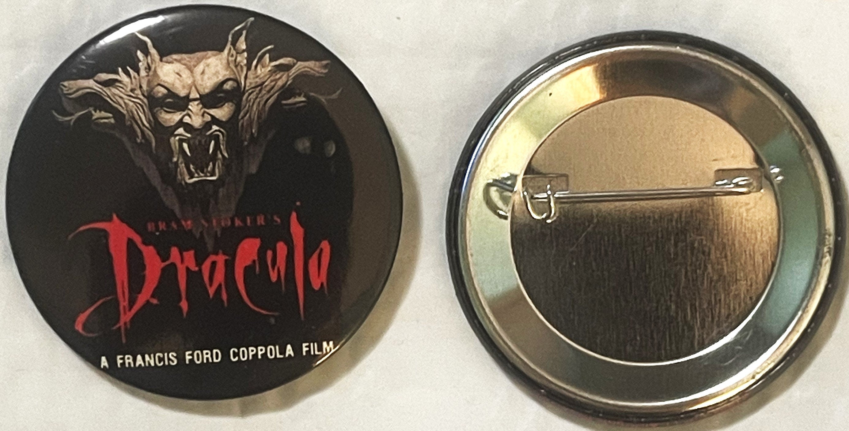 Vintage 1992 Bram Stoker’s Dracula Movie Promo Pin | Coppola Film