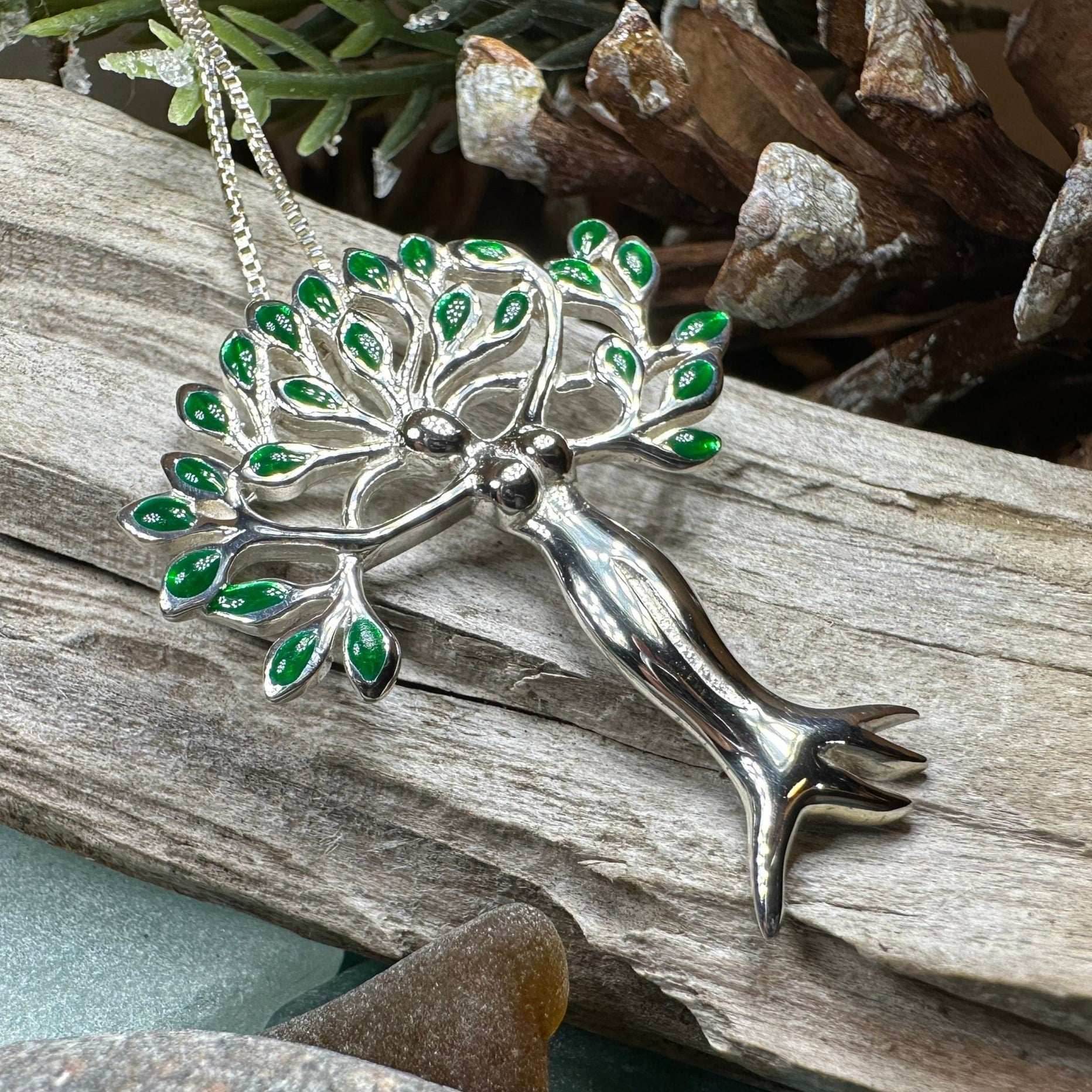 Varden Tree of Life Goddess Necklace - 18