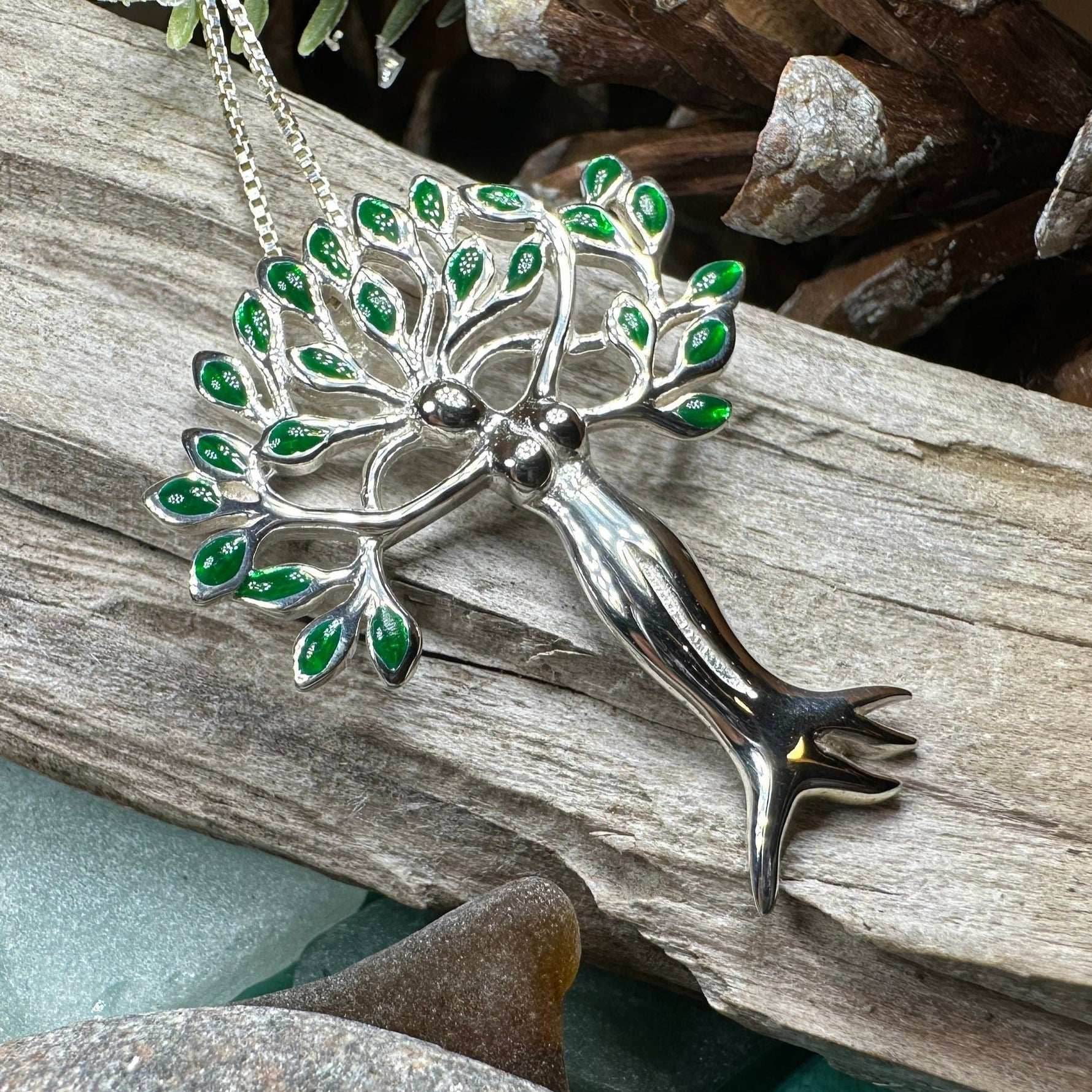 Varden Tree of Life Goddess Necklace - 18