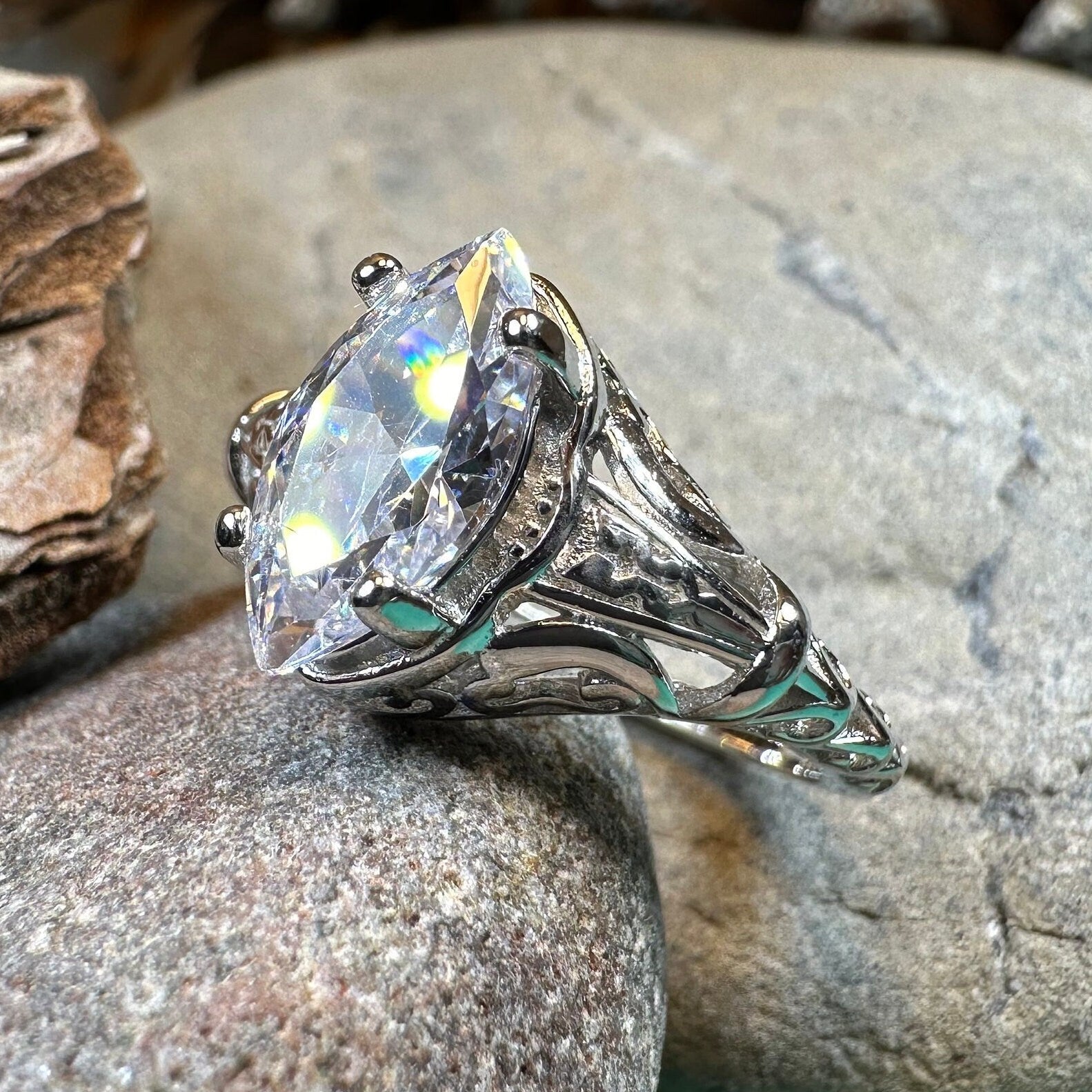 Victoria Celtic Engagement Ring