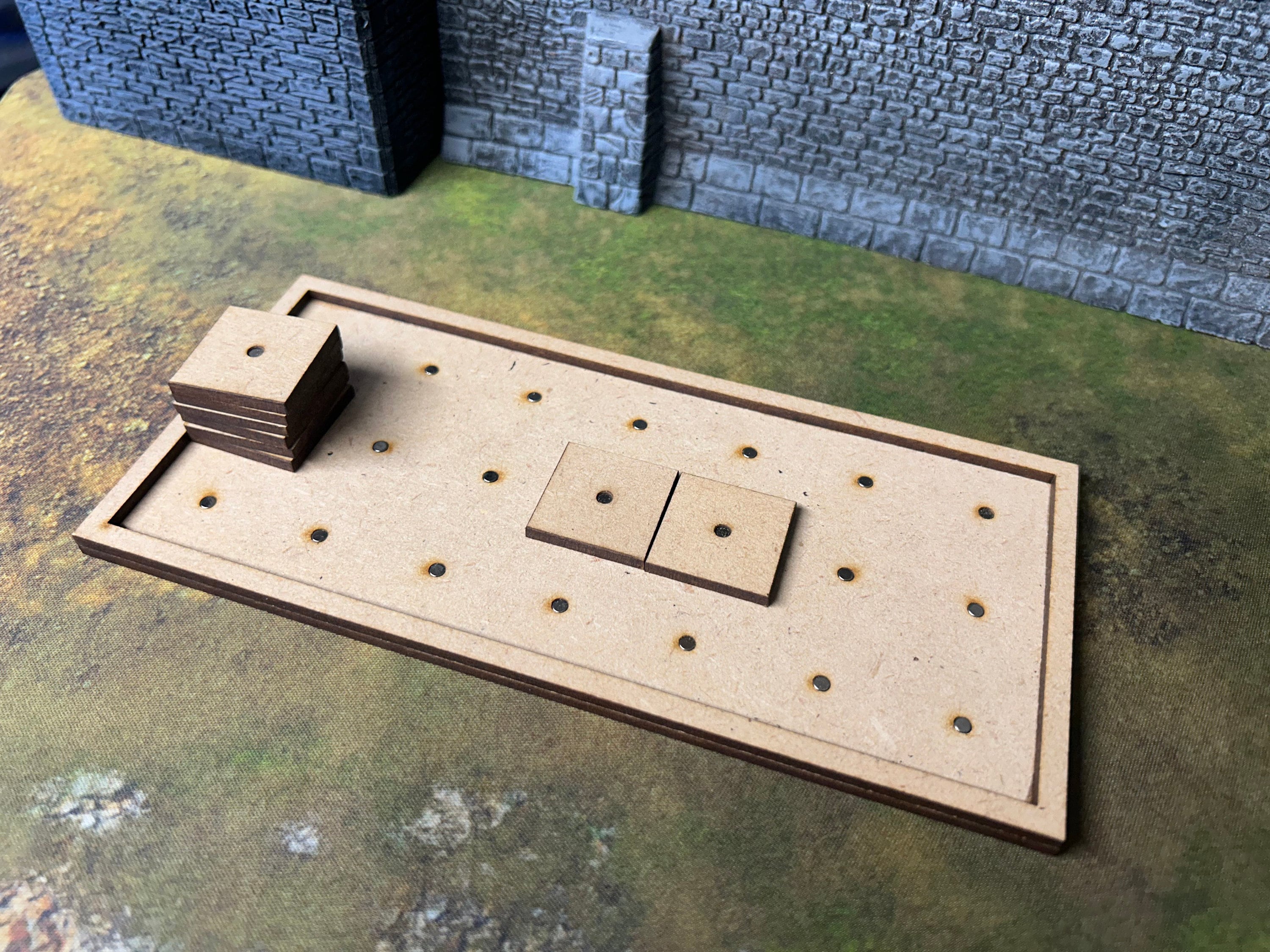 Pre-Magnetized Movement Trays with Bases 30mm