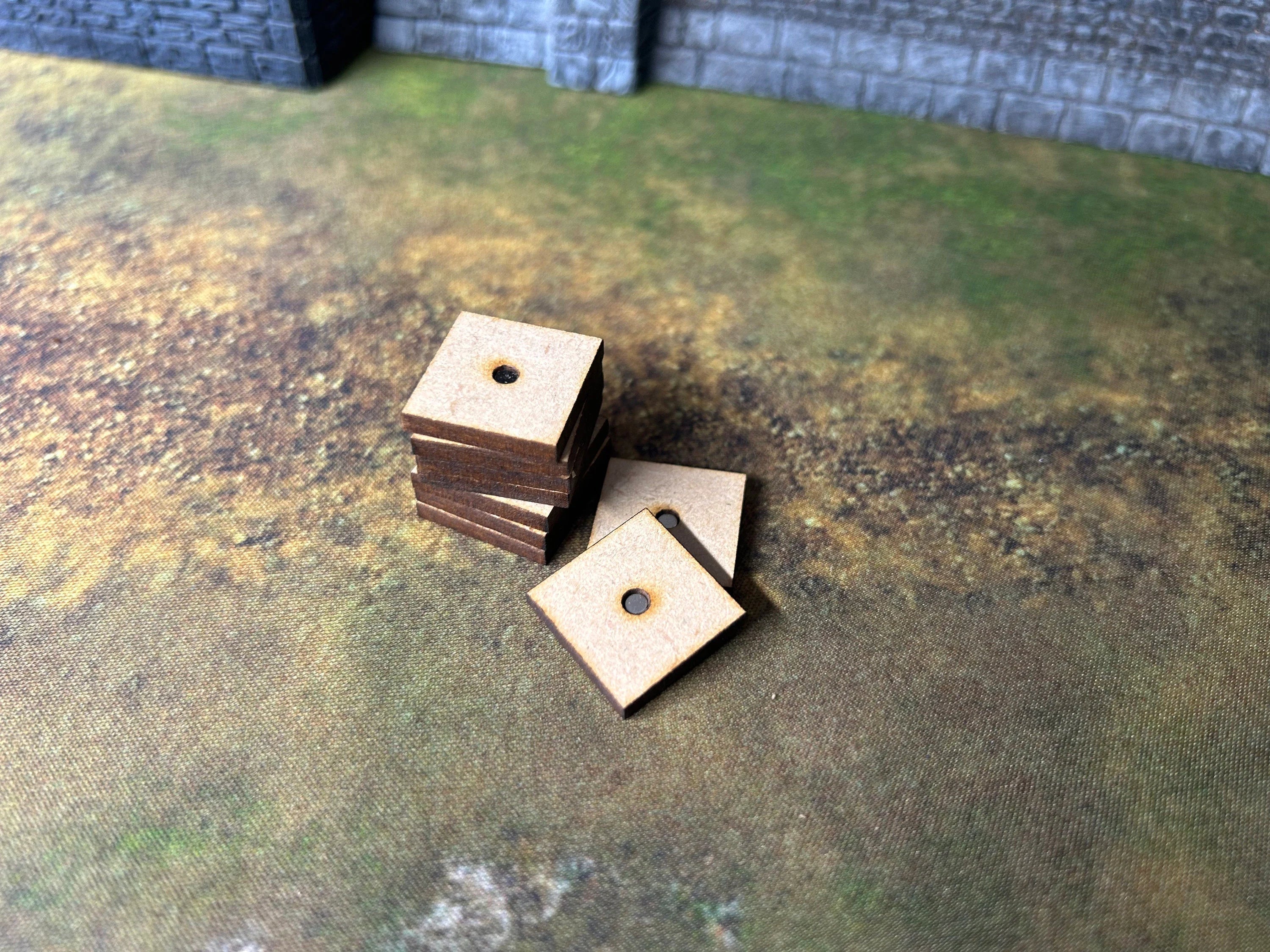 Pre-Magnetized Movement Trays with Bases 50mm