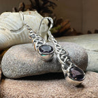 Lianna Celtic Amethyst Earrings