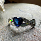 Geena Opal Celtic Ring - 4