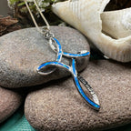 Faith Hope Love Celtic Cross Necklace