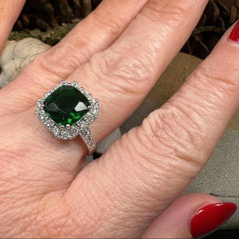 Irish Duchess Emerald Ring