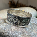 Cosmos Crescent Moon Ring