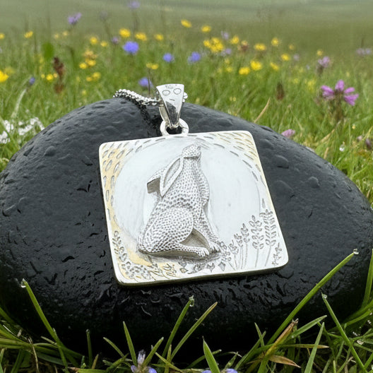 Lunar Dreamer Rabbit Necklace