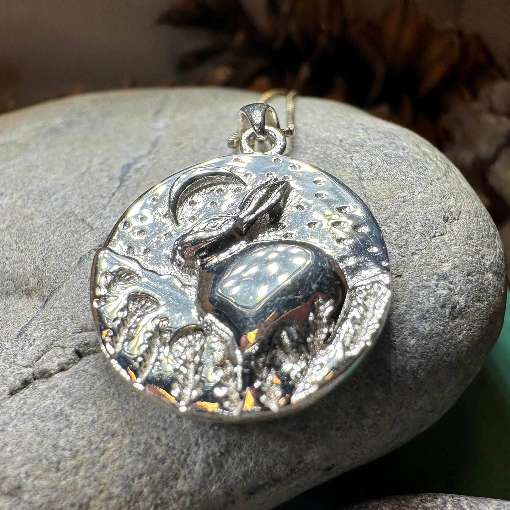 Night Sky Rabbit Necklace - 18