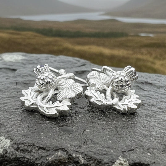 Thistle & Shamrock Earrings