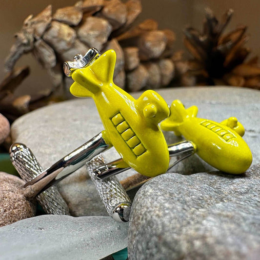 Yellow Submarine Cuff Links - 
