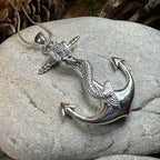 Mermaid Anchor Necklace - 