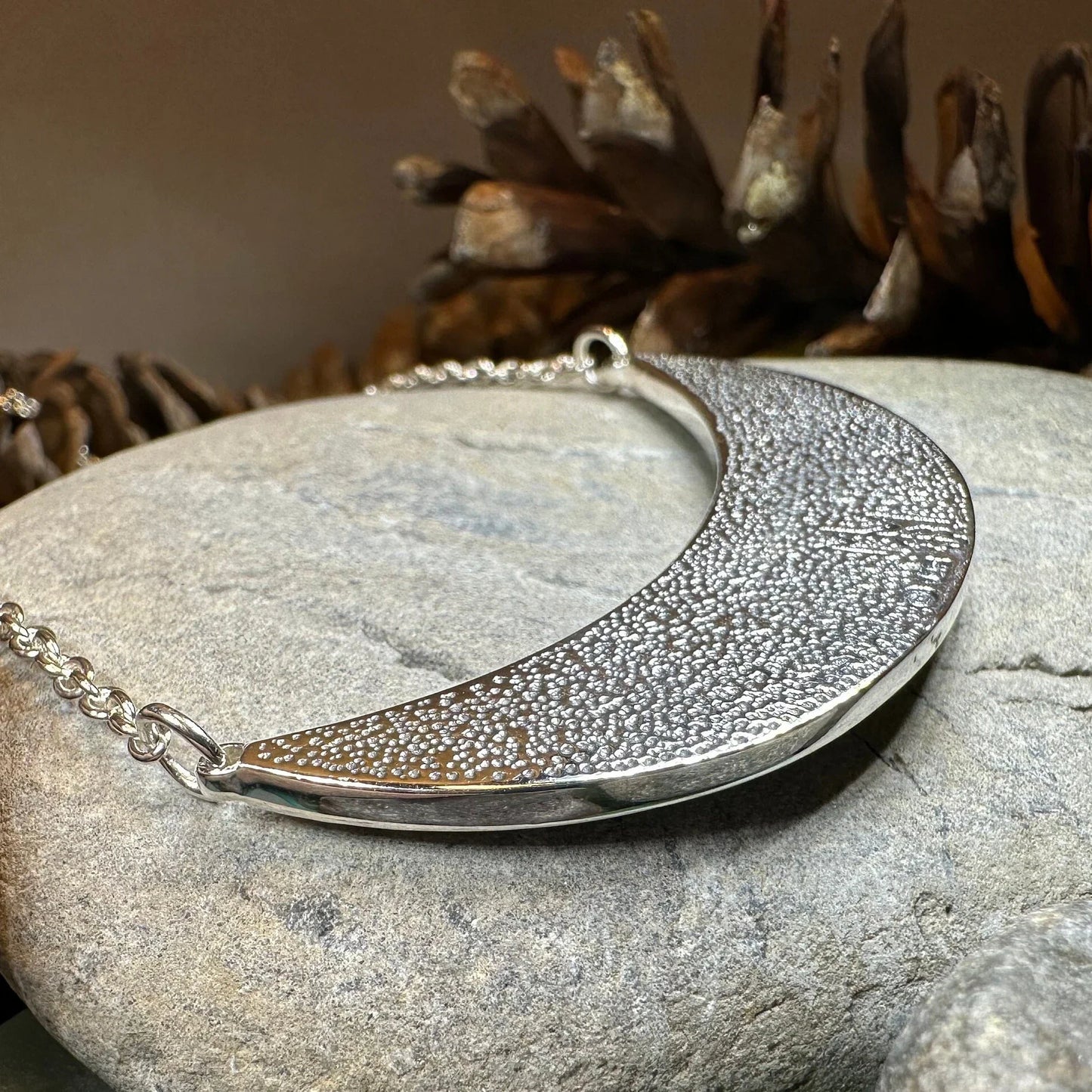 Epona Celtic Horse Moonstone Necklace
