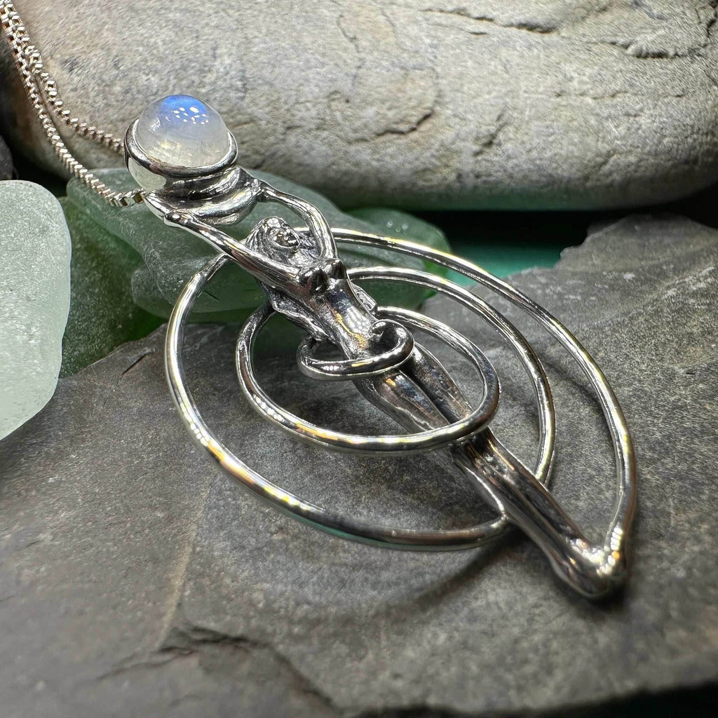 Danu Spiral Necklace - Amethyst