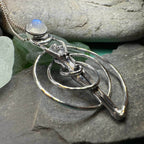 Danu Spiral Necklace - Amethyst