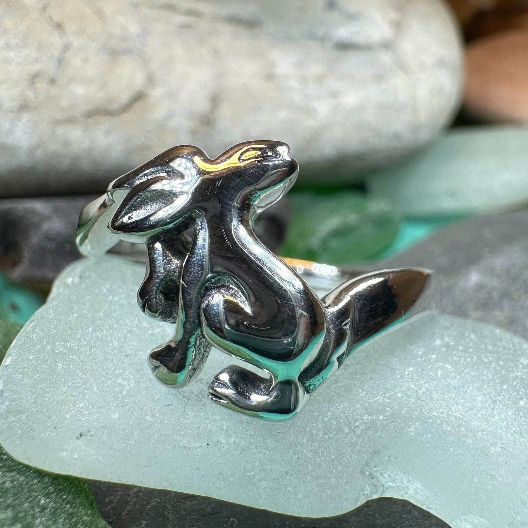 Moonlight Dancer Rabbit Ring - 5