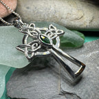 Catherine Celtic Cross Necklace