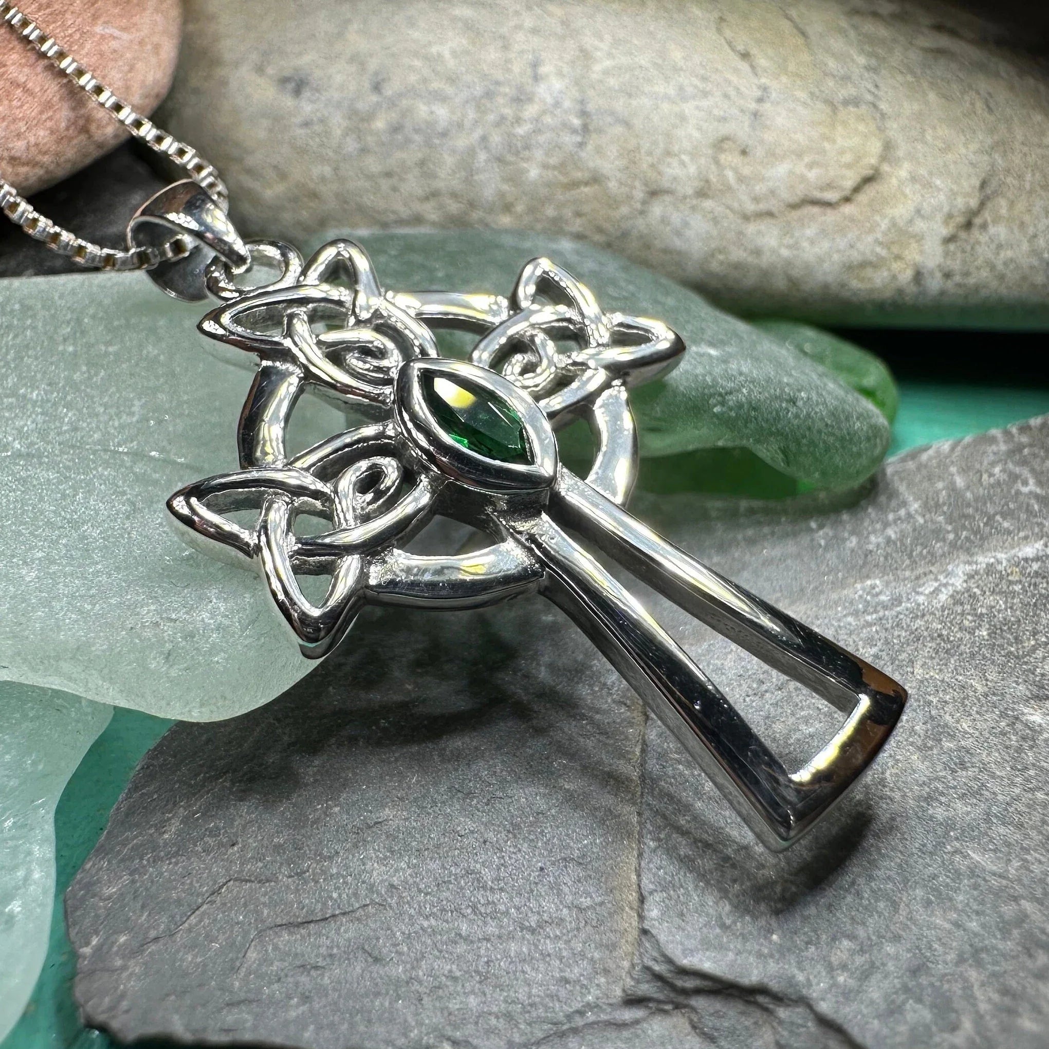 Catherine Celtic Cross Necklace