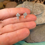 Celtic Cross Stud Earrings - 