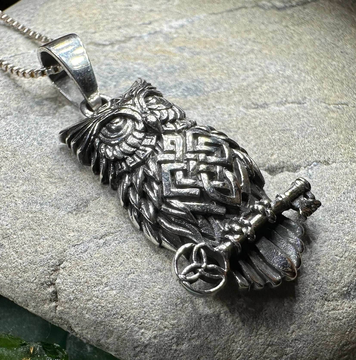 Elin Owl Necklace - 18