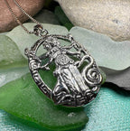 Hecate Wheel Necklace - 18
