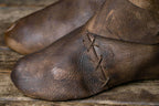 Handmade Leather pastalas (unisex) - Acorn Distress