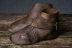 Handmade Leather pastalas (unisex) - Acorn Distress