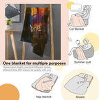 Personalized Fairy Blanket: Enchanted Wonderland Fantasy Throw