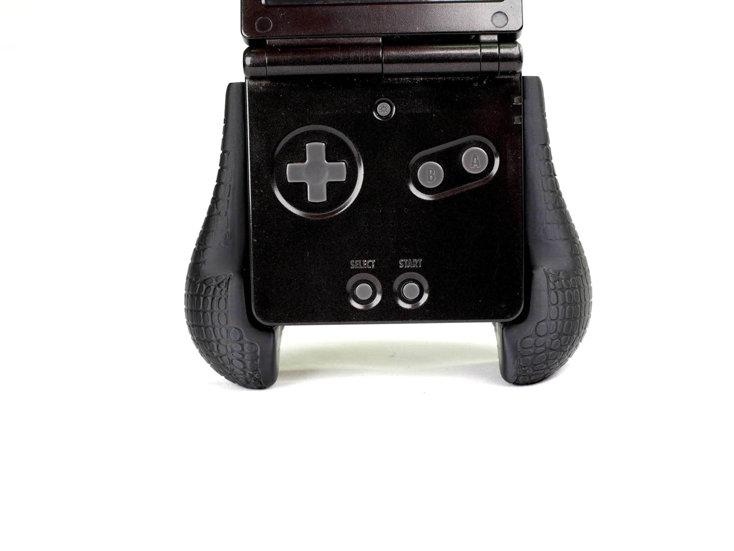 GBA SP Comfort Grip by JCSFY Textured Handles Black Original Game Boy Advance Sp Hand Held Thick Color | Slots Into Mobile Gaming Device - Brown