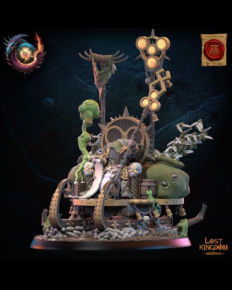 3D Printed Klous the Gift Bringer by Lost Kingdom Miniatures