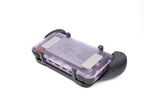 Felt Anbernic RG35XX-H Grip 2-in-1 Reversible Screen Cover & Thick Comfort Grip Case with Felt Wrap Ergonomic RG35X Handheld 2n1 RG35 Deluxe - Blue