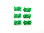 Spiral Thorn Brambles Hero Scape Single Hex Obstacle | Tabletop Terrain Piece | Miniature Board Game | DnD Role Play Game Upgrade Tile Kit - Black
